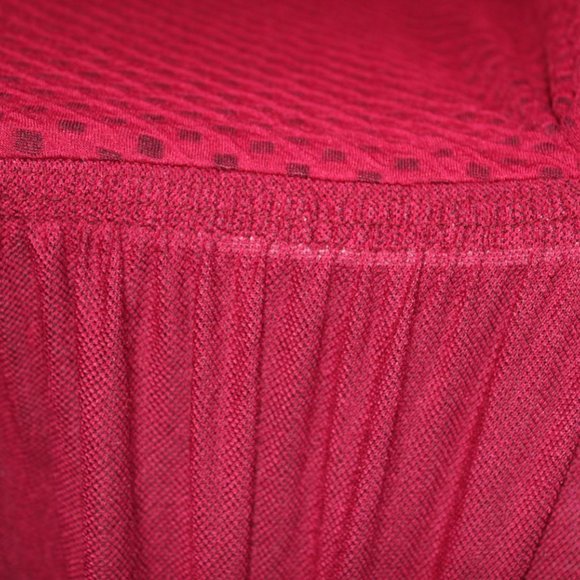 2 “CARTER” STRETCH SLIPCOVERS DINING KITCHEN CHAIR COVERS 11” RUFFLE BURGUNDY - Picture 9 of 11